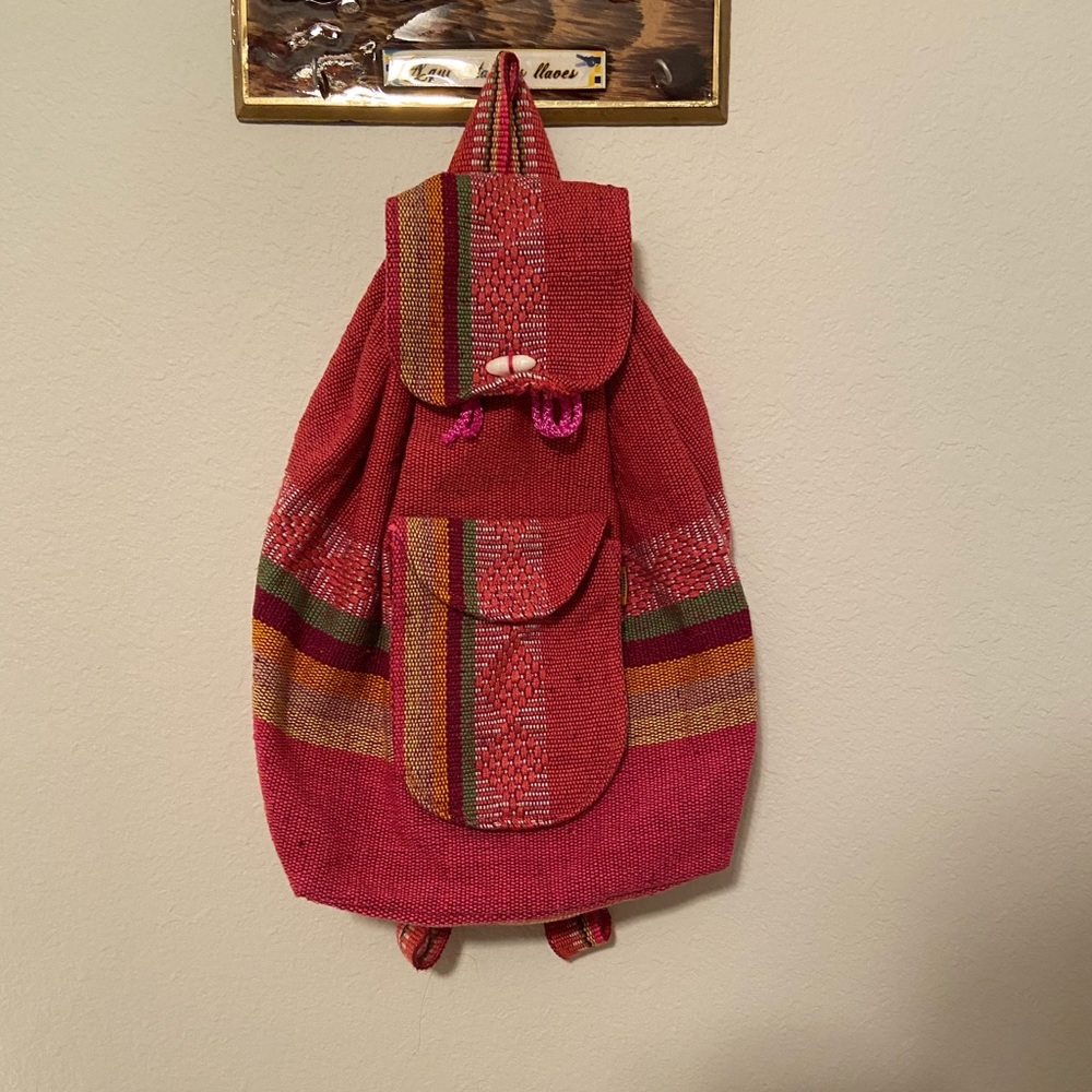 Artesanías Mexican style Backpack!